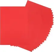 sourcing map 24 Sheets Red Cardstock Printer Paper 8.5" x 11" A4 Thick Paper Sheet 250gsm/170lb Bulk Card Stock for Printer DIY Scrapbook Menus Cards Invitations and Crafts