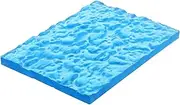 Abaodam Resin Model Figure Base with Realistic Water Unique Themed Display Stand for Action Figures Anime Collectibles Home and Office Decor