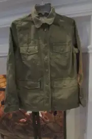 Current/Elliott "Wear for Love" The Commander Jacket Sz 1 Compare at $200