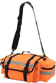 First Aid Kit, First Aid Trauma Kit, Large EMT Emergency Medical Trauma Kit, Orange