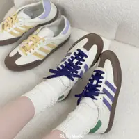 在飛比找蝦皮購物優惠-Adidas Samba 土黃 深紫 深綠 米白 巧克力底 