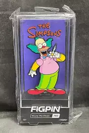 Figpin Krusty the Clown from The Simpsons #765 NYCC 2021 LE 1500 NEW