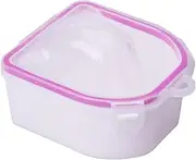 Nail Polish Remover Single Layer Double Layer Hand Bath Basin Acetone Resistant Soak Off Double Layer Nail Spa Bowl Nail Polish Remover Manicure Tool For Salon Or Home Use