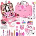 Kids Washable Makeup Girls Toys - Real Makeup Kit Kid Make up Set for Toddler...