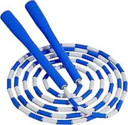 Beaded Jump Rope - Adjustable Weighted Jump Rope - Fitness And Yoga Aerobics Training For Gym Cardio Outdoor Indoor Playground School Park
