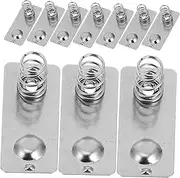 HEALEEP 10pcs Plated Battery Spring Terminals for Remote Control Easy Installation Versatile Compression Design for Quick Setup Various Applications