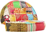 Pouffe 100x20 cm Patchwork Fabric