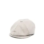 [Tagliatore] Tagliatore Herringbone-pattern Baker Boy Hat 58 CM NEUTRALS