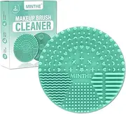 MINTHE™ 2 Pack, Make Up Brush Cleaning Pad with suction cup rear to suction into sink