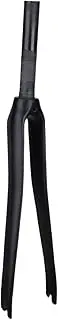 ａ aternee Road Bike Fork Straight Tube Lightweight Carbon Fibre Parts Replacement Bicycle Fork for Sports Outdoor Road Bike Enthusiasts