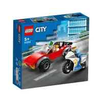 在飛比找蝦皮購物優惠-Home&brick LEGO 60392 警察摩托車飛車追