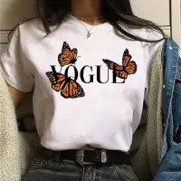 在飛比找蝦皮購物優惠-定制 Vogue Floral T Shirt 夏季熱賣短袖