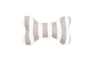 Toy - Bone Shape, soft - Latte Hamptons Stripe