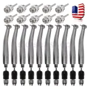 1-10 Dental High Speed Handpiece for NSK + 4H Quick Coupler / Turbine Rotor Bir