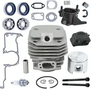 48mm Cylinder Piston Oil Seal Kit for for Husqv/Arna 61 Chainsaw Replace 503532071 501533571 54422280 w Bearing