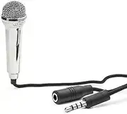 Kikkerland WBPHP-BK Mini Karaoke Microphone Silver