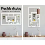 Freestanding Floating Display Shelves Bookshelf Rack Wall Mounted DIY Storage