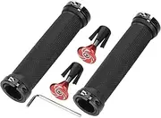 XIASABA 1 Pair Cycling Handle Bar End Bike Bicycle Lock on Handlebar Grips Accessory