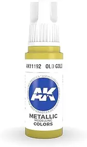 AK Interactive 3rd Gen Metallic Old Gold 17ml