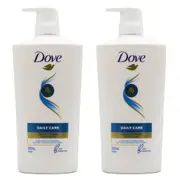2PK Dove 820ml Hydrating Conditioner Pump Bottle Daily Care Use For Fine Hair