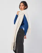 [Mooloola] Mooloola Girls' Maddie Scarf in Cream One Size Cream