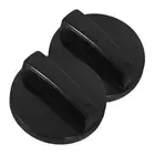 2 PCS Switch Knob Cooktop Cooker Control Camping Stove Knobs Replacements