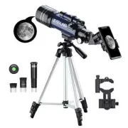 Telescope for Adults, 70mm Aperture Refractor Telescopes (15X-180X) for 36070