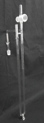 Vintage Mercer Glass Works Merco Pyrex Glass Manometer No. 9496