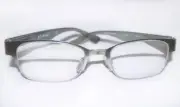AJ MORGAN NEW MEN WOMEN SILVER MATTE READERS GRAY TEMPLES READING GLASSES +2.00