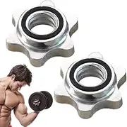 Weight Collars - Adjustable Weight Collars For Dumbbells, Safety Locking Weight | Premium Weight Collars Set, Durable Collars