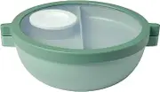 Mepal - Bento Lunch Bowl Vita - Lunch Box with Compartments - Extra Compartment with Lid, Dressing Lid & Tray - Bento Box - Salad Box to-Go - Nordicsage