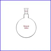 1000ml Round Bottom Flask - Borosilicate Glass with 24/40 Joint for Experiments