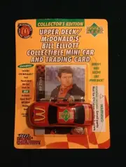 UpperDeck/McDonald's Bill Elliott Collectible Mini Car and Trading Card 1995 RC