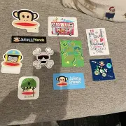 Vintage Lot Of 10 Paul Frank Stickers Decals