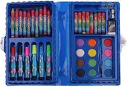 40pcs Crayon Watercolor Pen Set Kids Water Color Pencil Painting Art Marker,Blue