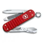 NEW Victorinox Classic Precious Alox Collection Swiss Army Knife Iconic Red