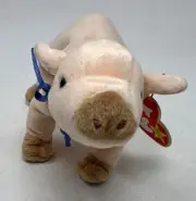Knuckles the Pig Ty Beanie Baby in Mint Condition with all tags