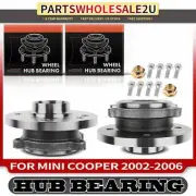 2x Front Left & Right Wheel Hub & Bearing for Mini Cooper 2002-2006 31226756889 (for: Mini)