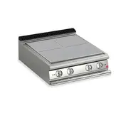 Baron Electric Target Top - 900Mm Depth - Commercial Gas Cooktops (SI-Q90TP/E800) - Q90TP/E800-SI
