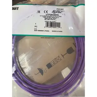 Panduit cat6A cat 6a cat.6a 2/3/5米網路線 跳線