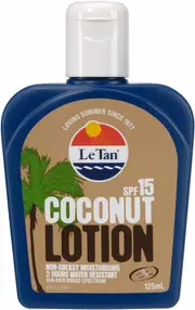 Le Tan Coconut Lotion SPF 15 125ml