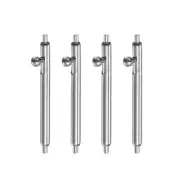 4pcs Quick Release Spring Bar 1.5mm Dia 17mm Width Stainless Steel Watch Pins
