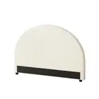 NNEED Bed Head Double Size Headboard Fabric Beige