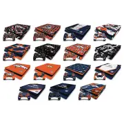 OFFICIAL NFL DENVER BRONCOS VINYL SKIN DECAL FOR PS4 SLIM CONSOLE & CONTROLLER