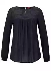 Laced Panel Long Sleeve Top by Buffalo - Size 22 - BNWOT - RRP £45