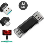 32GB i Flash Drive OTG Adapter Type C USB 3.0 Memory Stick Pen Disk For Samsung