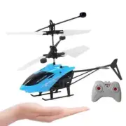 Rechargeable Mini RC Helicopter Remote Safe Fall-Resistant Children Kids Toys