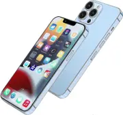 [full Metallic] Dummy Phone Display Model Compatible With Apple Iphone 13 Pro Max Non-working Upgraded Metal Frame 13Pro Max silver black screen