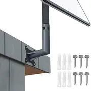Starlink Mount, Stainless Steel Starlink Internet Kit Satellite Mounting Kit for Roof or Wall or Eave Installation, Starlink Satellite Antenna J Pole Mounting Kit