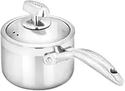 Scanpan Clad 5 Saucepan, 16 cm/1.8 Litre, Silver